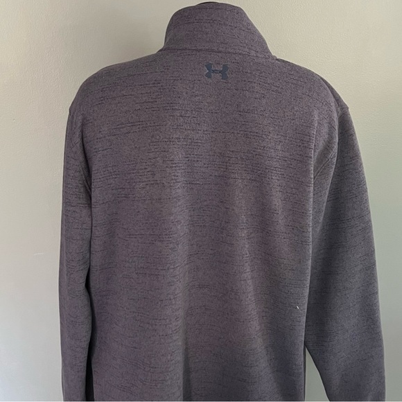 Under Armour Men's Navy Blue Specialist Henley 2.0 Long Sleeve Big and Tall 4XL - Picture 6 of 7